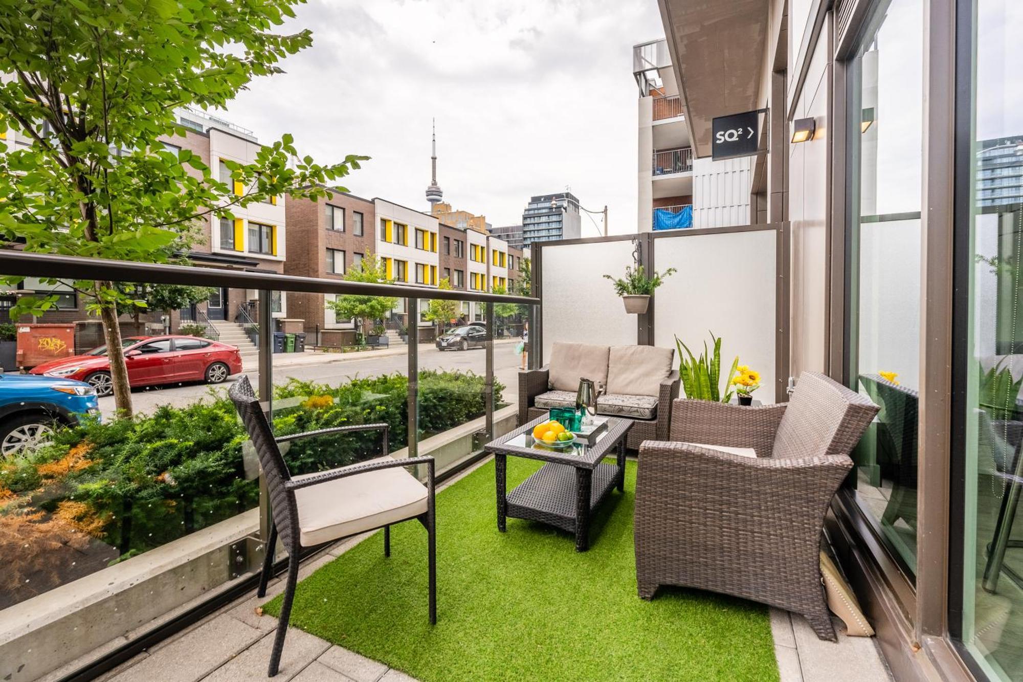 Spacious Corner Apartment Downtown Toronto Exterior foto